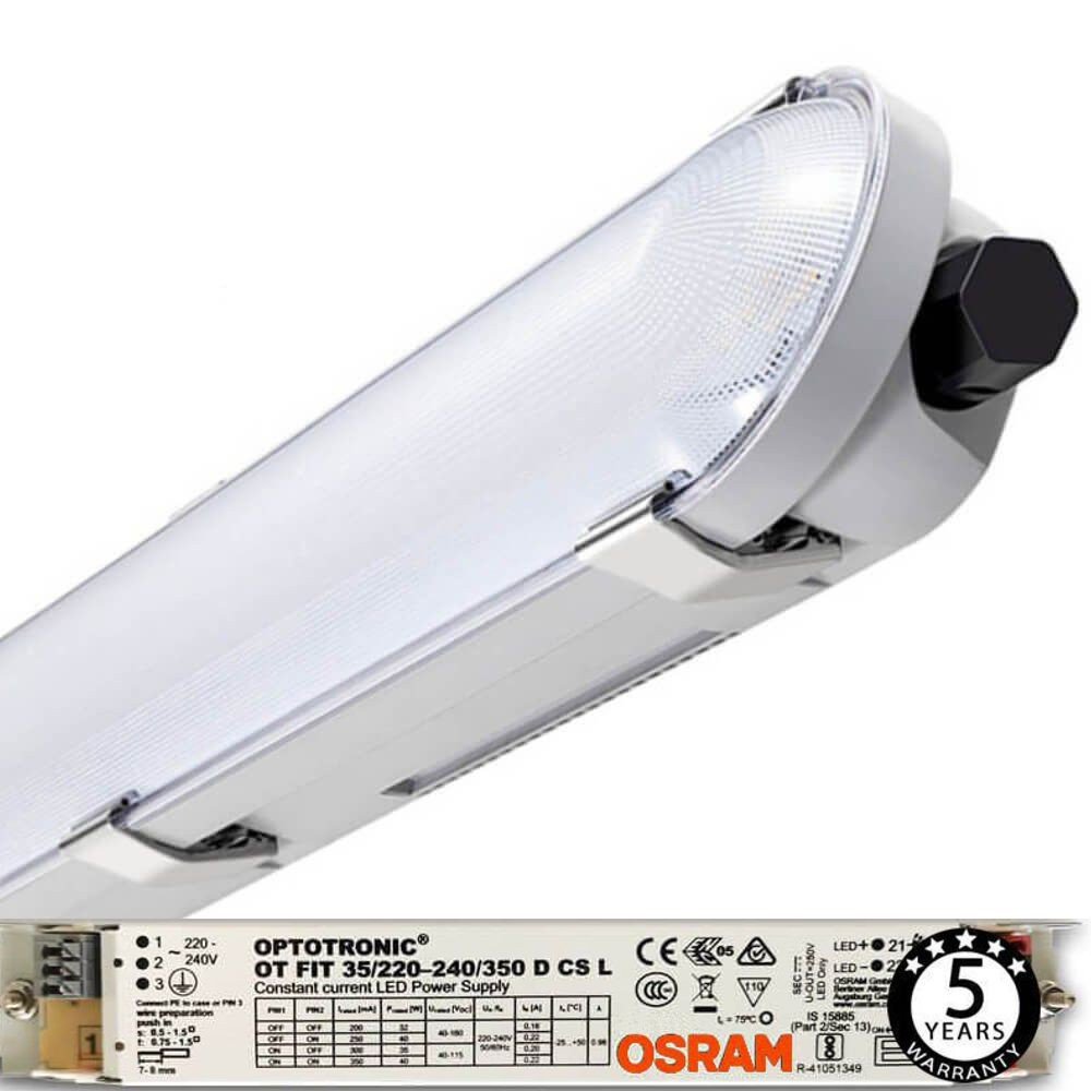 Regleta LED 40W 120cm 230V